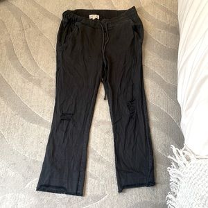 Cloth and Stone linen black pants